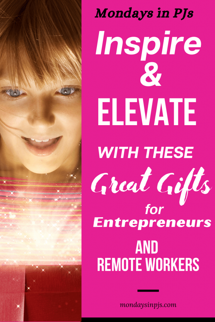 Mondays in PJs: great gifts for entrepreneurs and remote workers pin
