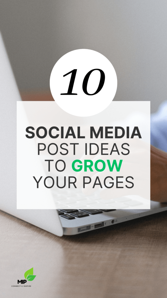 10 social media post ideas Pin 